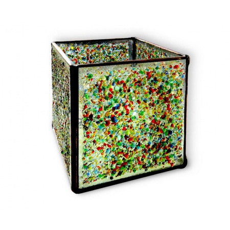 Speckled cube