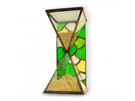 Hourglass Stained Glass