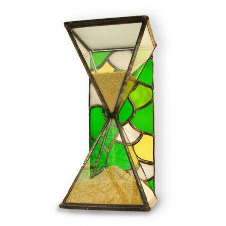 Hourglass Stained Glass