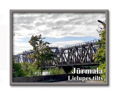 Jurmala Lielupe bridge 4281M