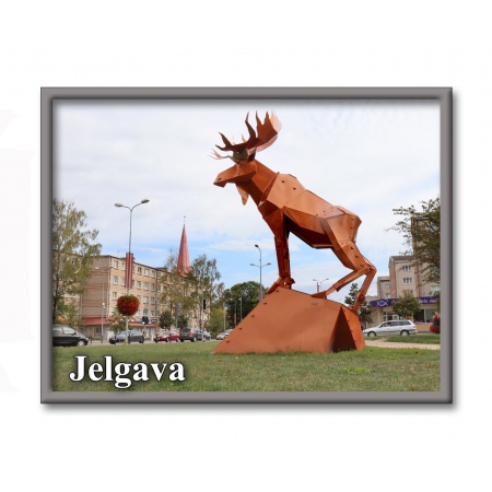 Елгавская скульптура лося 4101M