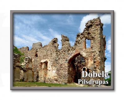 Dobele Castle ruins 4231M