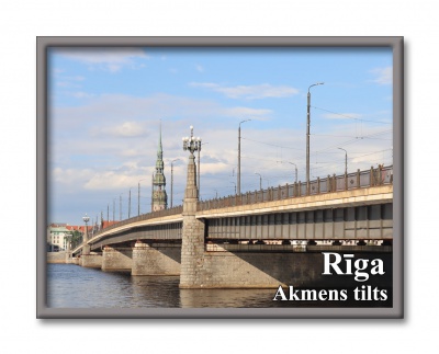 Riga Stone bridge 4021M