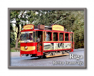 Riga Retro tram 4024M