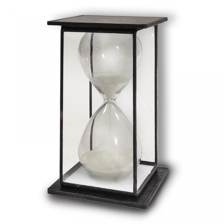 Stained glass Hourglass