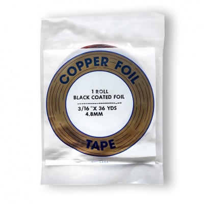 Copper foil 4.8 mm, black layer, Ref. 0523