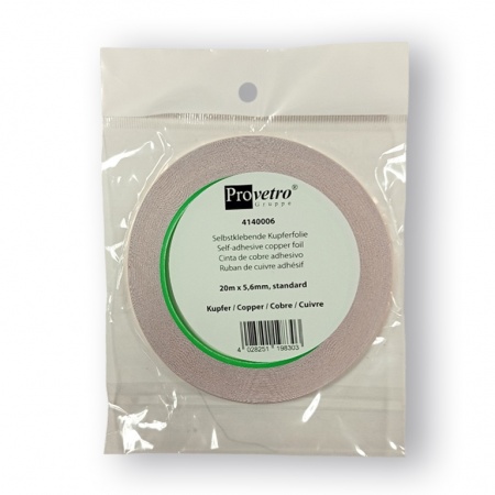 Медная фольга 5.6 мм с прозрачным слоем, Ref. 0535