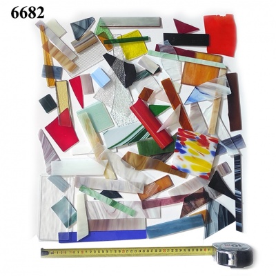Кусочки цветного стекла, Ref. 6682