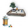 Miniatūra Laterna Zen dārzā