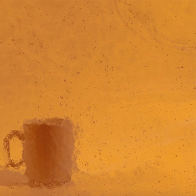 Оранжевое витражное стекло, Ref. 7004