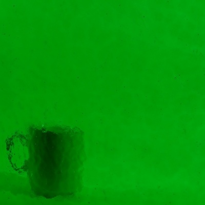 Green stained glass, Ref. 7009 