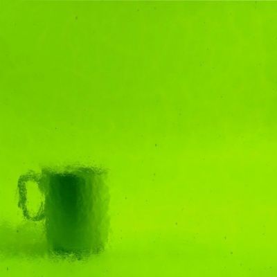 Green stained glass, Ref. 7011