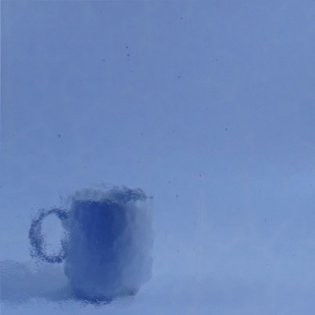 Light blue stained glass, Ref. 7013